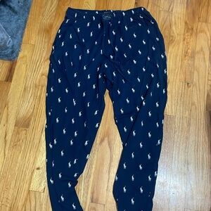 polo pajama pants (fits as a small), thrifted, but in good condition